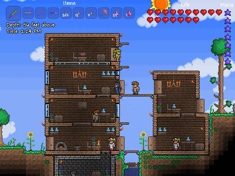 set up terraria steam server