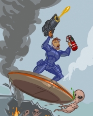 Artist's interpretation