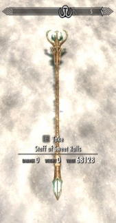 Staff of Sweet Rolls